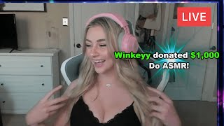 Donating $1,000 To Twitch Streamers if they do ASMR!