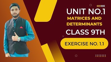 Exercise 1.1 - 9th Class Math |Class 9 - Mathematics - Chapter 01 - Lecture 1 - Exercise 1.1 (Q1-3)