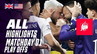 ALL HIGHLIGHTS MATCHDAY 1 👀⚽ Jupiler Pro League Play-Offs 23-24