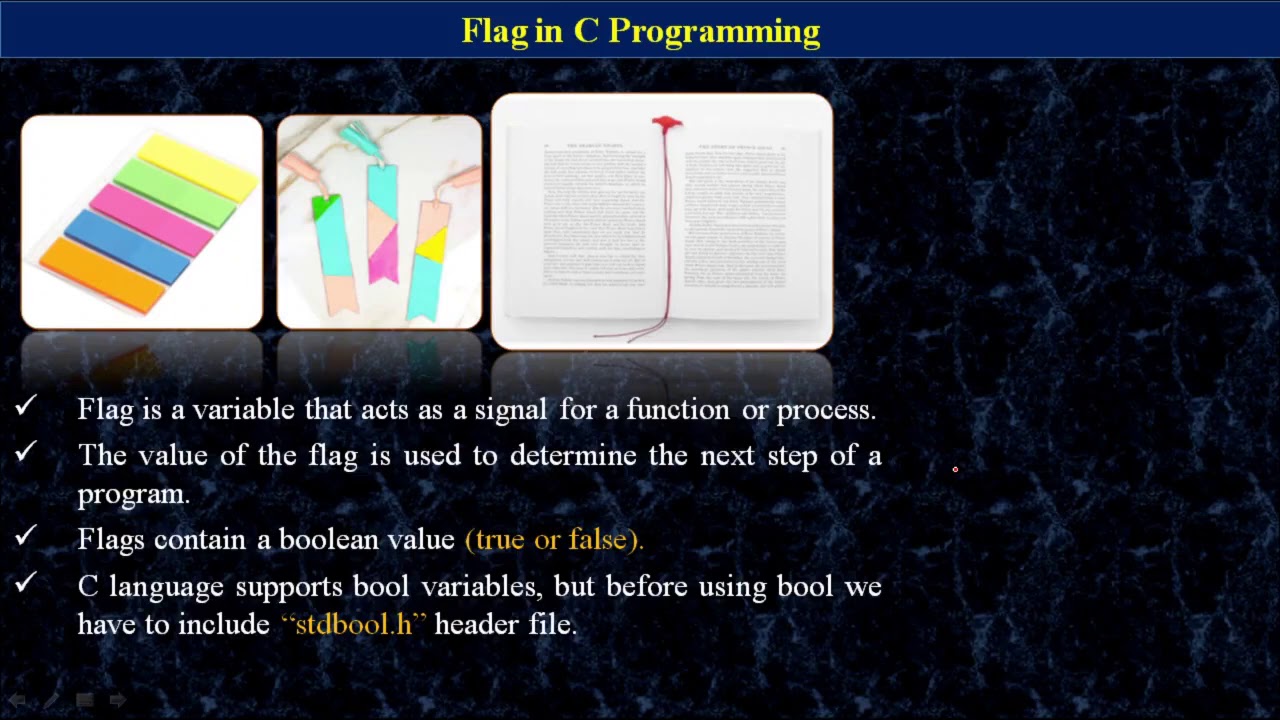 What is Flag in C?