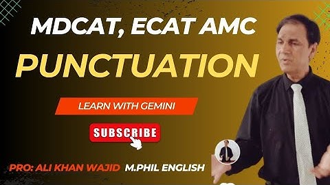 PUNCTUATION RULES  A COMPLETE  LECTURE|| LEARN WITH GEMINI