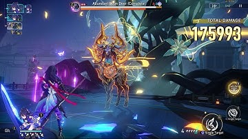 Solo Seele vs Abundant Ebon Deer Level 81 Difficulty 3 The Hunt Path - Honkai Star Rail