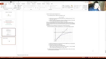 14 mars 2024 - Terminale S - Etude de fonction exponentielle (Domaine de définition, dérivée, limite