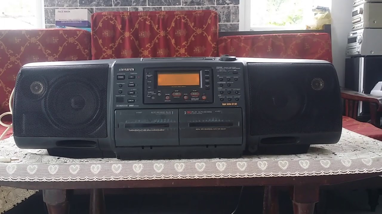 Aiwa CSD-SR80 - YouTube