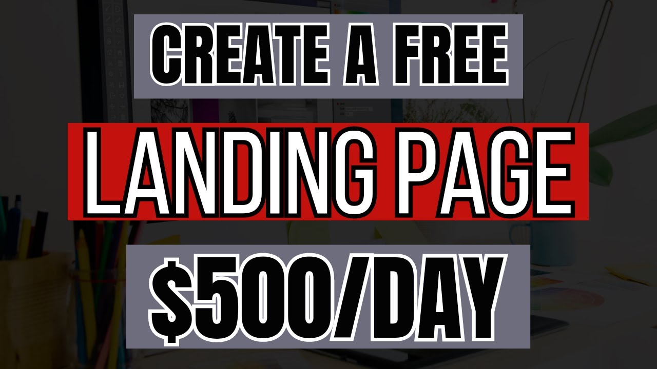 CPA Marketing Landing Page : How To Create A Free Landing Page That ...
