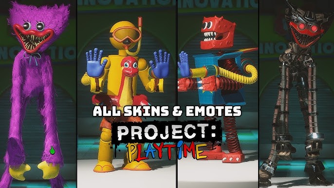 All Skins GrabPacks in Project Playtime! 