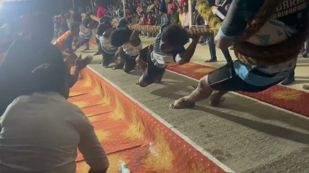 Kerala Samajam Bangalore 2025 - Tug Of War Finals won by sponser: Shashi Velappan Team