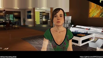 RPCS3 PS3 Emulator - Beyond Two Souls - The Dinner Ingame! OGL (669d953 + fbo fixes WIP) LLVM