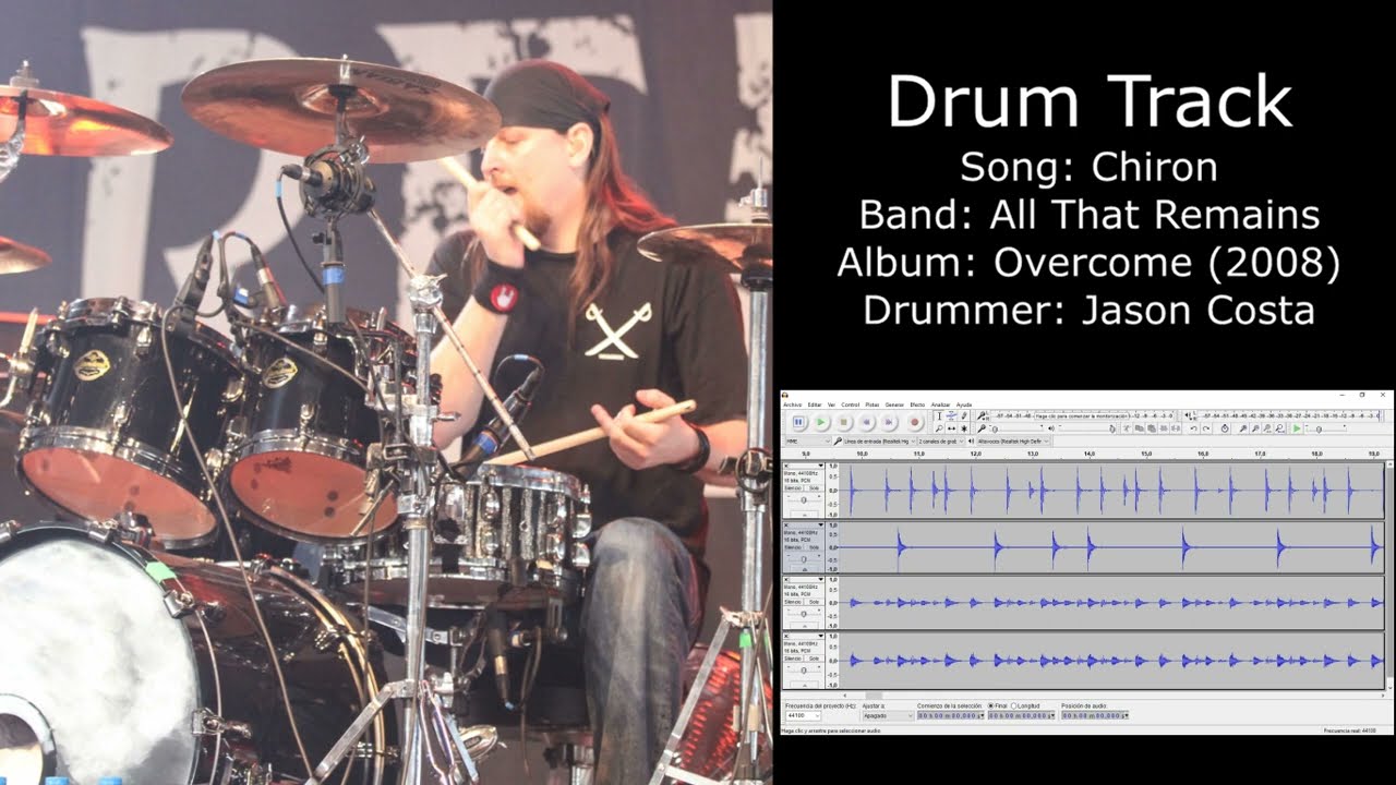 Chiron (All That Remains) • Drum Track