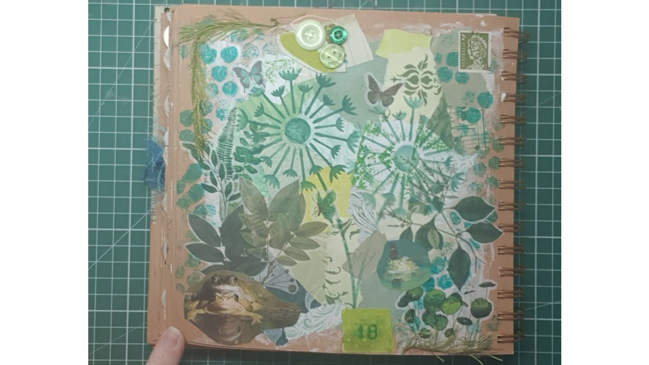 Margarete Miller's 52 week collage challenge 2022 #2022planner48 ...