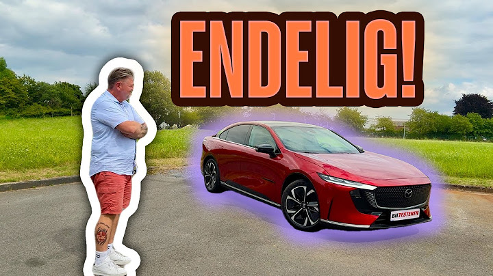 MAZDA 6E - DE FØRSTE KØREINDTRYK!