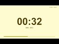 1 Minute Timer with Beep | Study, Work & Focus Countdown