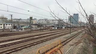 ◆8両編成　225系　森ノ宮電車区　「一人ひとりの思いを、届けたい　JR西日本」◆