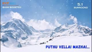 Pudhu Vellai Mazhai ~ ROJA ~ A.R.Rahman 🎼 5.1 SURROUND 🎧BASS BOOSTED 🎧 SVP Beats