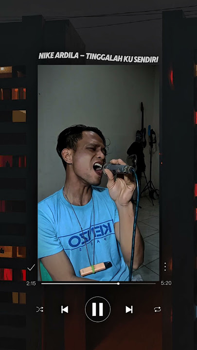 nike ardila- tinggalahku sendiri (officialsongkey) bakal viral sih ini di bawain sama lelaki ini!