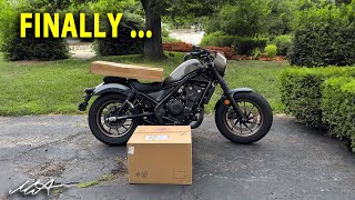 The Ultimate Storage Solution for my HONDA REBEL 500