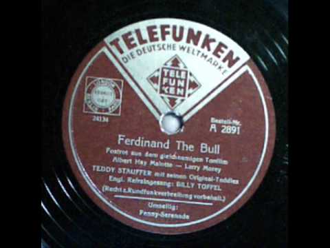 Ferdinand the Bull Teddy Stauffer Berlin 1938