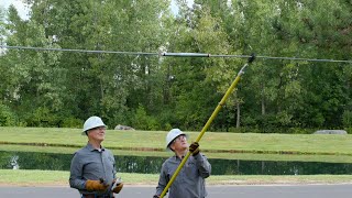 Splice Shunt - Hot Stick Application, Part 2: Wire Brushing