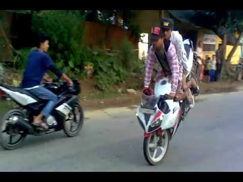 Manipur bike StUnT