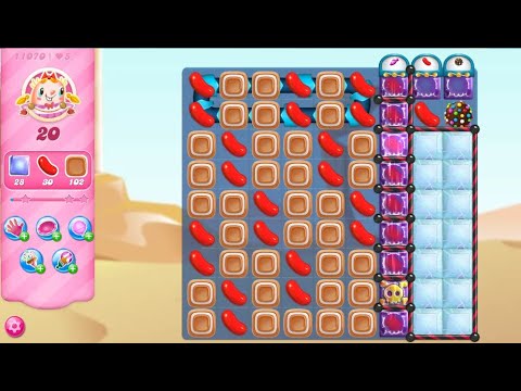 Candy Crush Saga Level 11070 No Boosters