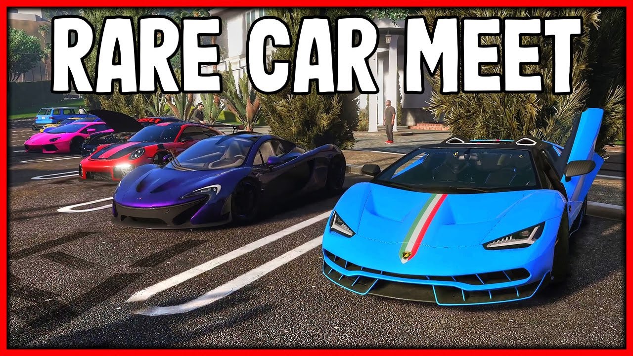 GTA 5 Roleplay - 'RARE' Supercar & Hypercar Meet | RedlineRP #878 - YouTube