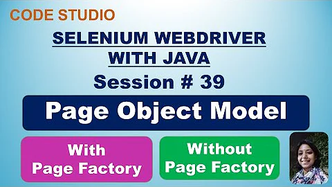 Selenium Webdriver with Java  in Hindi #39- Page Object Model (POM) | Practical Demonstration