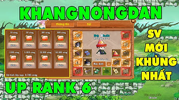 Làng Lá Phiêu Lưu Ký I Ra Mắt Sever Killer Bee..Sever Khủng Nhất Làng Lá..Khang Nông Dân UP Rank 6