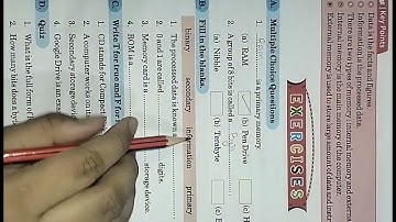 #Education Video #Computer-Storage And Memory Device / Chapter1 / Part-05  / Class-04 / Computer4