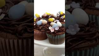 NIDO DE PASCUA - Pastel y cupcakes #chocolate