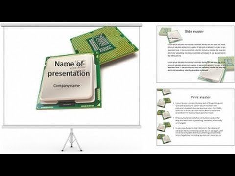 Chip computer processor
