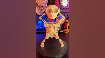 3D PRINTED DANCING SKELETON!💀