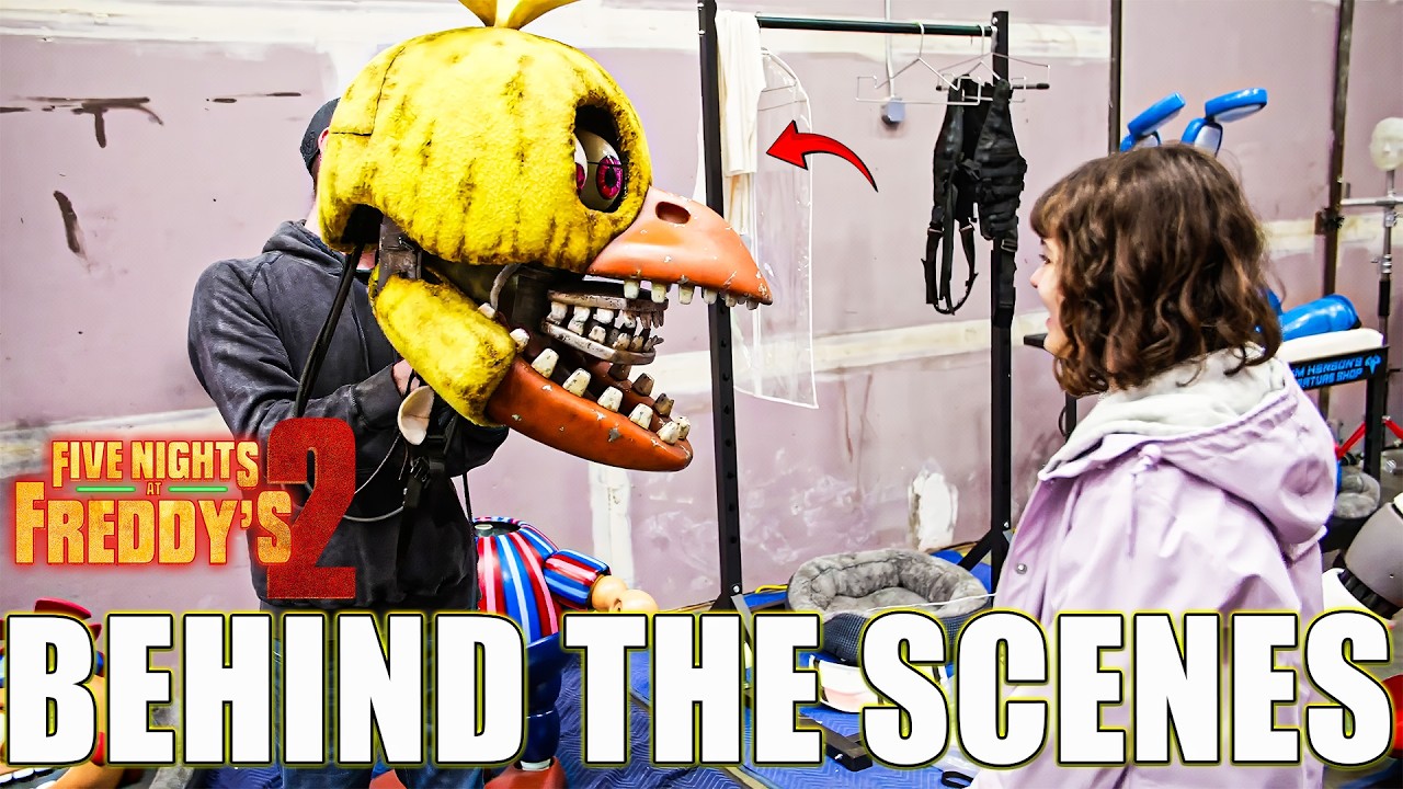 Five Nights at Freddy's 2 Behind The Scenes - YouTube