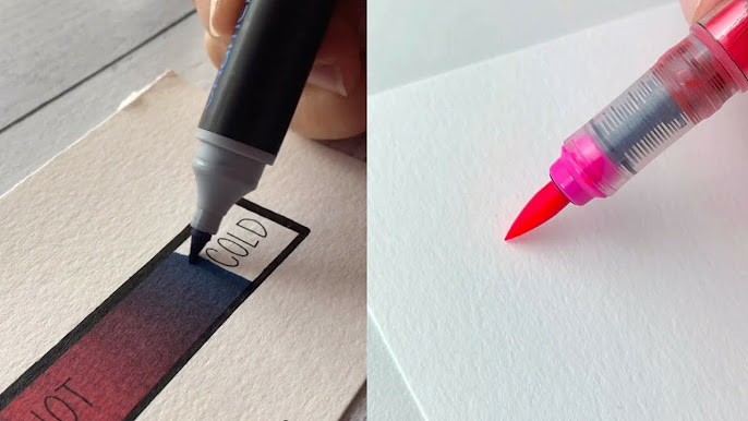 Best calligraphy lettering with a marker pen 