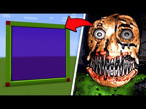 HOW TO MAKE A PORTAL to the NIGHTMARE BALDI BASICS Dimension in Minecraft PE