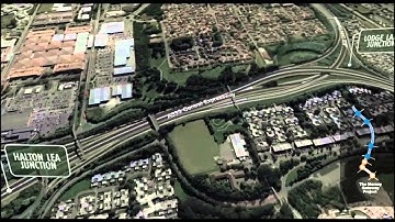 Mersey Gateway - Runcorn fly through