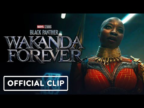 Black Panther: Wakanda Forever - Official Lab Attack Clip (2022) Danai Gurira, F