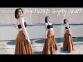 Long Skirt Ep. 6: DIY Tiered Skirt/ Gypsy Skirt | Sonella Go