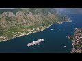 Drone Flight Kotor, Montenegro