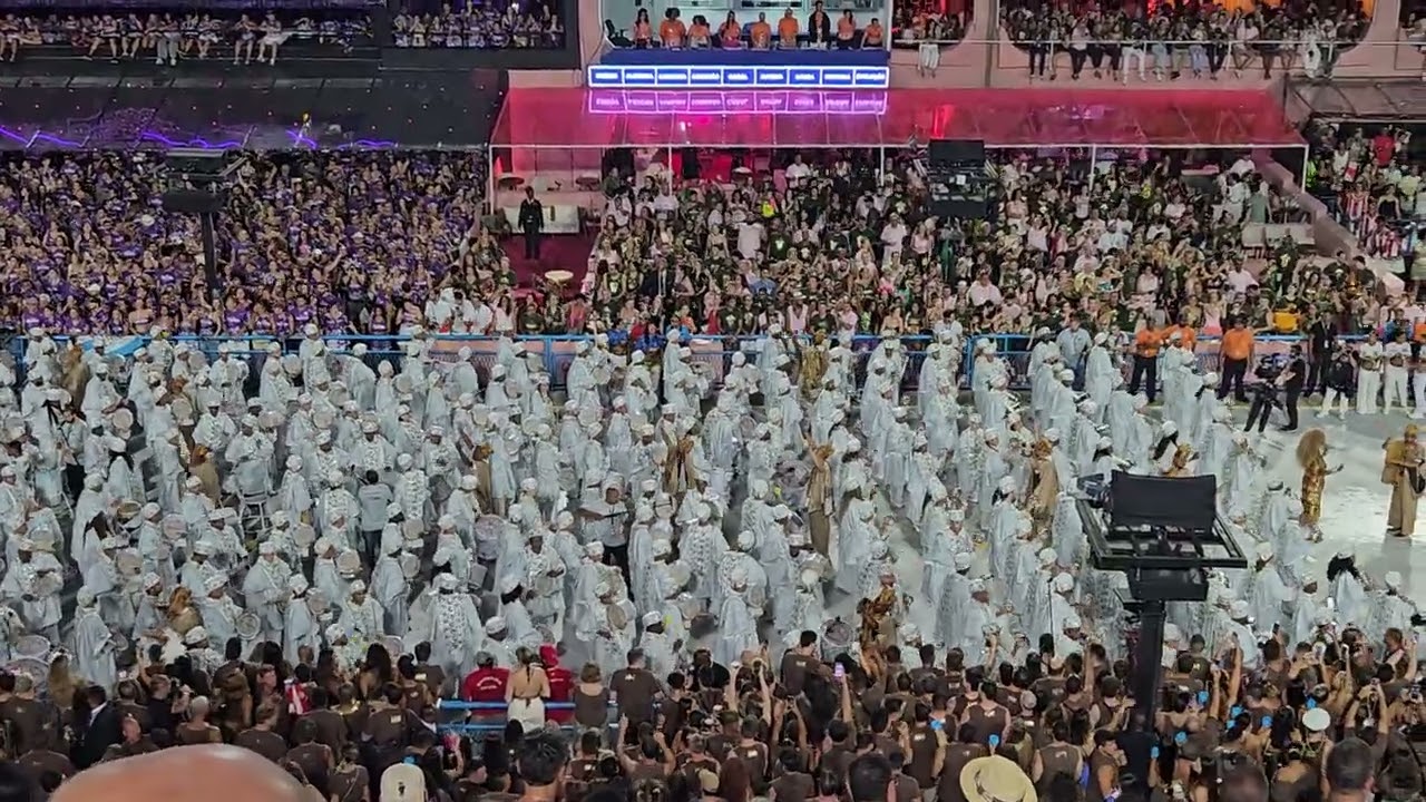 Bateria Paraíso do Tuiuti 2026 - Apresentação Cabine Espelhada (módulos 2 e 3 de jurados)