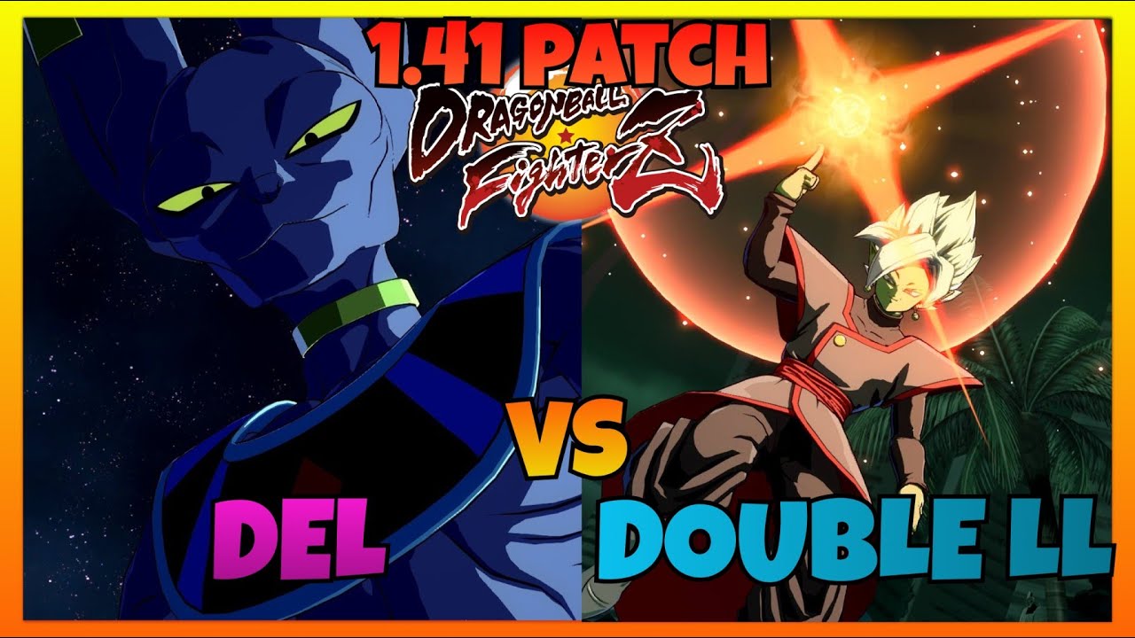 DBFZ 1.41 - DEL vs DOUBLELL gameplays (Goku Black, Android 16, Beerus vs Zamasu, UI Goku, Ginyu)