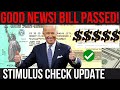 GOOD NEWS! BILL PASSED! 4th Stimulus Package + $1500 Hazard Pay + Manchin&#39;s Inflation Solutions