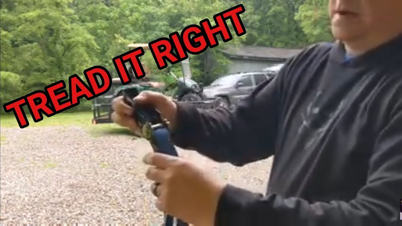 Helpful Tip: How To Thread A Ratchet Strap - YouTube
