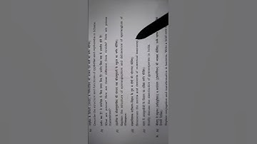 Botany optional questions