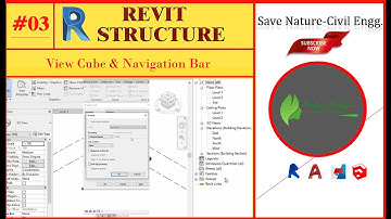 #03. Basic Information About View Cube & Navigation Bar | Revit Structure For Free|.