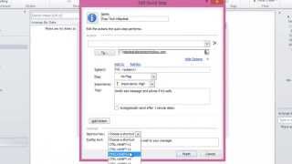 How to set up Quick Steps in Outlook 2010