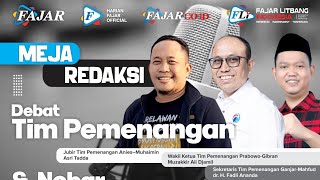 Live Debat Capres 2024 Debat Tim Pemenangan