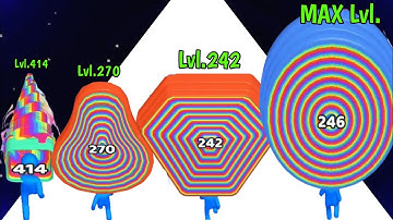 LAYER MAN 3D - (New Update) 1.7, Level Up Big Head Man Run (Asmr Gameplay)