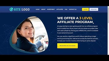 GC HYIP TEMPLATE 767 Desktop View