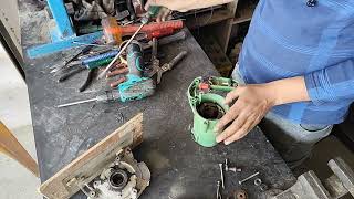 cm4 sa marble cutter repair armature field change