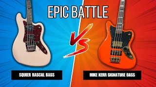 Fender Mike Kerr Signature Bass vs Squier Rascal: Bass Showdown
